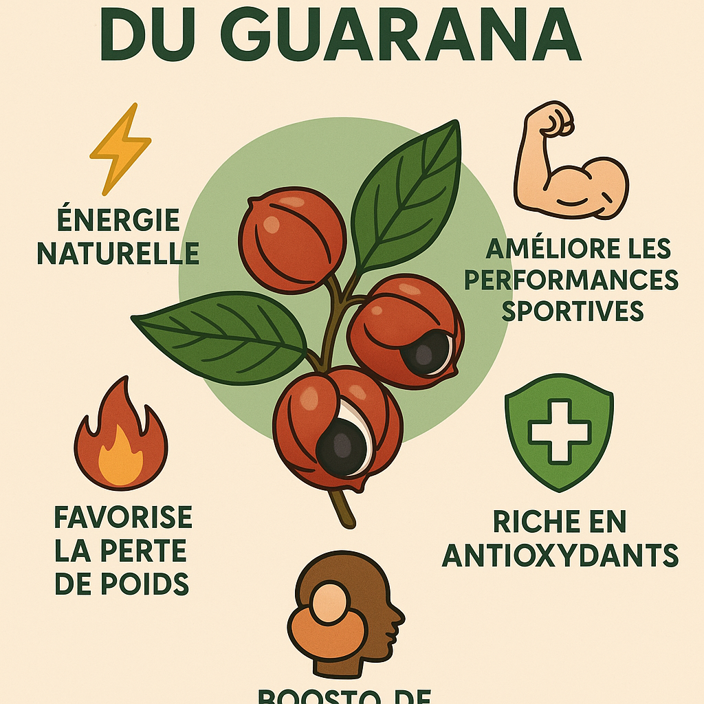 Les bienfaits du guarana : l’énergie naturelle venue d’Amazonie 🌿⚡