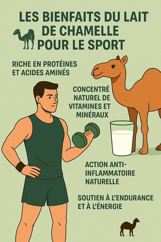 Les bienfaits du lait de chamelle pour le sport 🐪💪