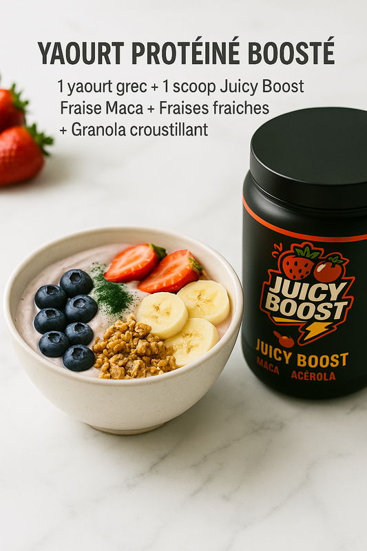 Comment faire un yaourt protéiné boost énergie 100% naturel ?